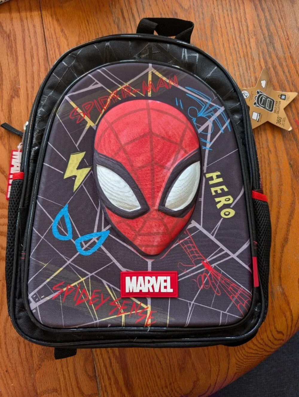 Marvel Kids Spiderman Black & Red Full Size 16